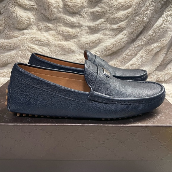 Men’s Gucci Classic Logo Driver - Picture 9 of 10